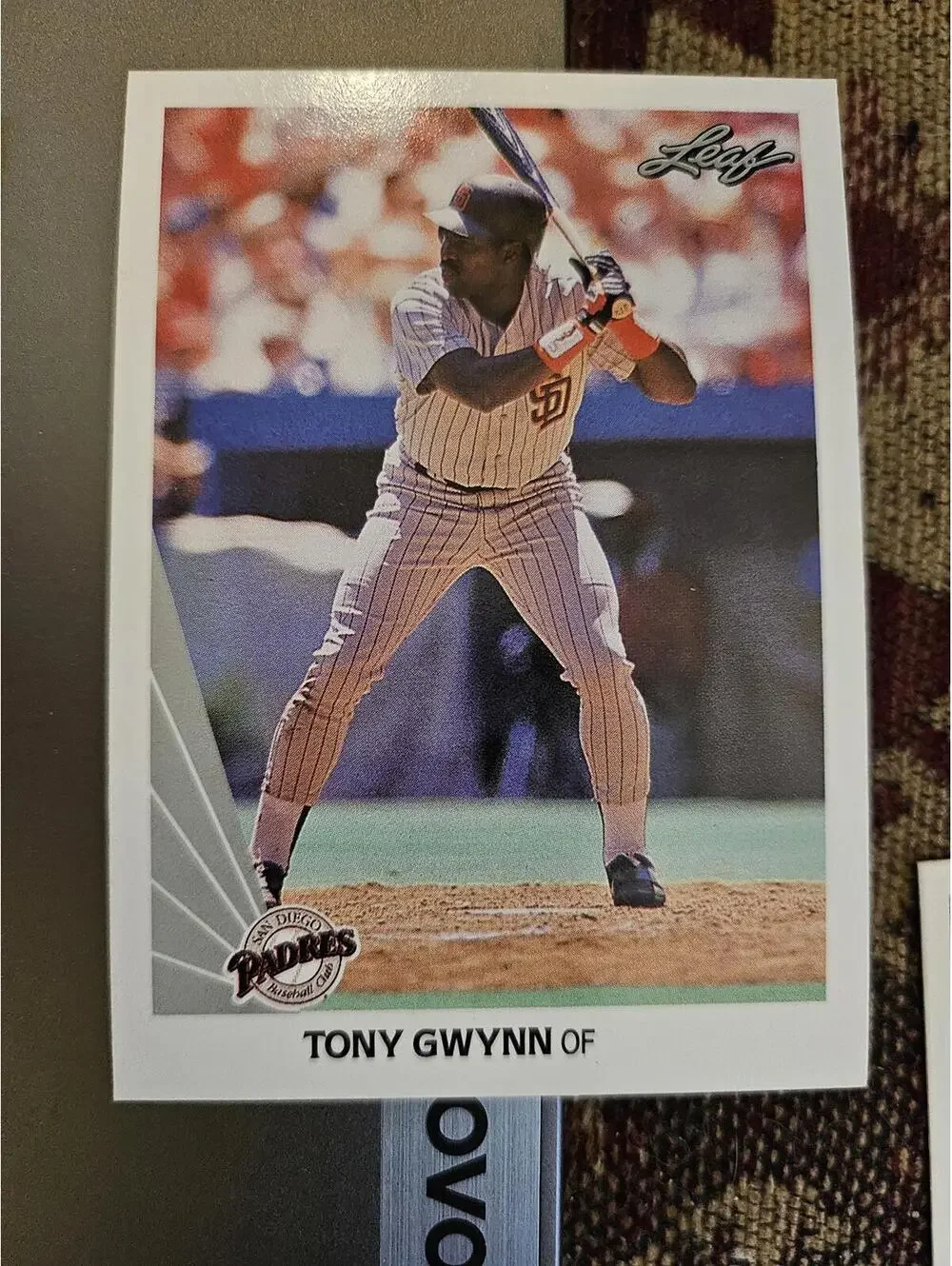 1991 Leaf #290 Tony Gwynn - NM-MT San Diego Padres HOF